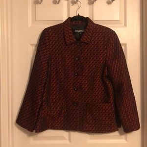 Windridge Cheryl Nash Red and Black Jacket